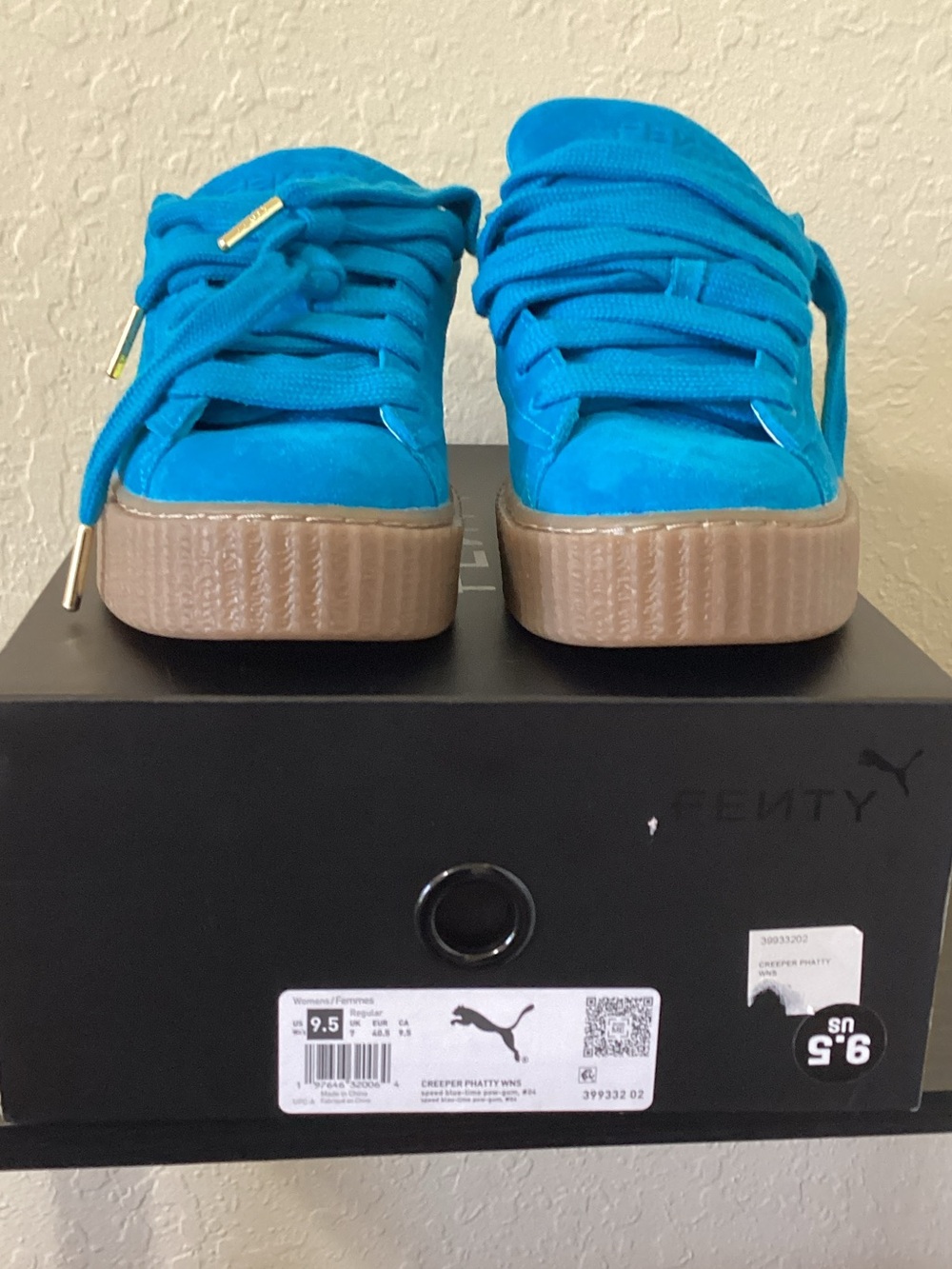 Puma Black Creeper Phatty WNS Sneakers - Women's 9.5